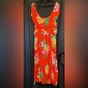 Long summer floral dress